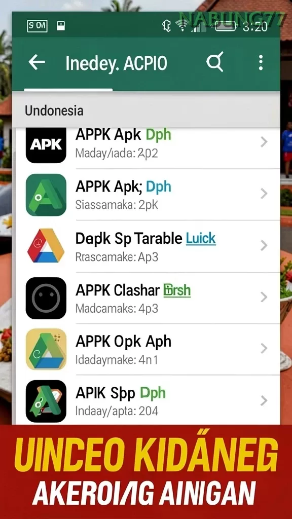 Cuplikan layar INDOSLOT303 — aktivitas